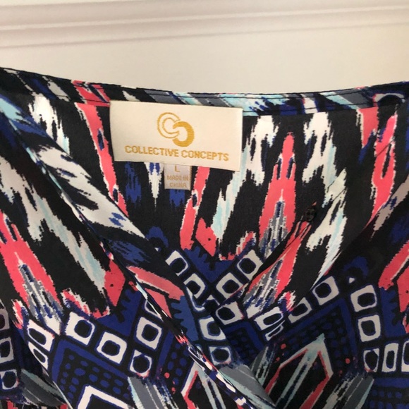 Vibrant print cocktail dress - Picture 2 of 3